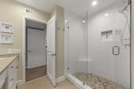 Newly renovated walk-in shower in master bath